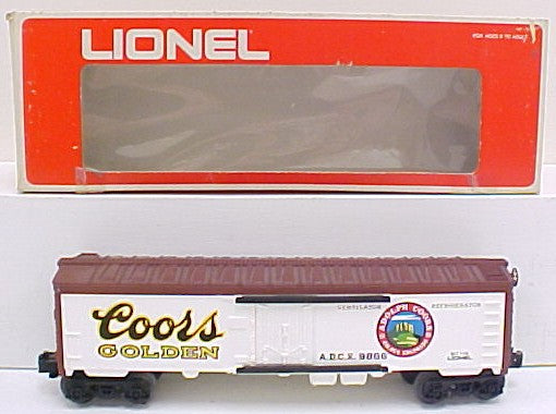 Lionel 6-9866 O Gauge Coors Beer Billboard Reefer Car #9866 LN/Box