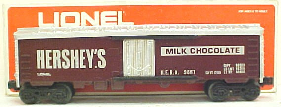 Lionel 6-9867 O Gauge Hershey's Chocolate Billboard Reefer Car #9867 EX/Box