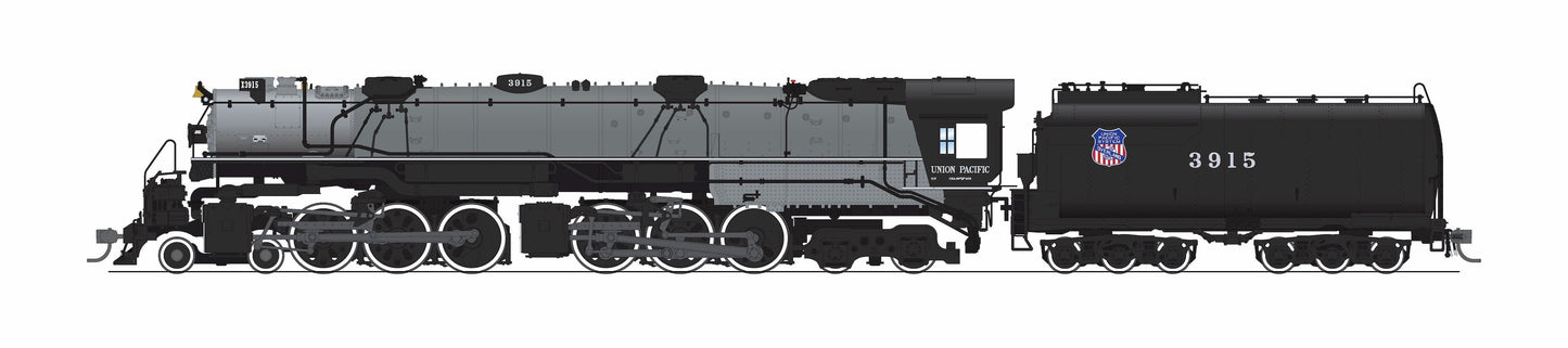 Broadway Limited 9917 HO UP Early Challenger CSA-2 Steam Loco Sound/DC/DCC #3915
