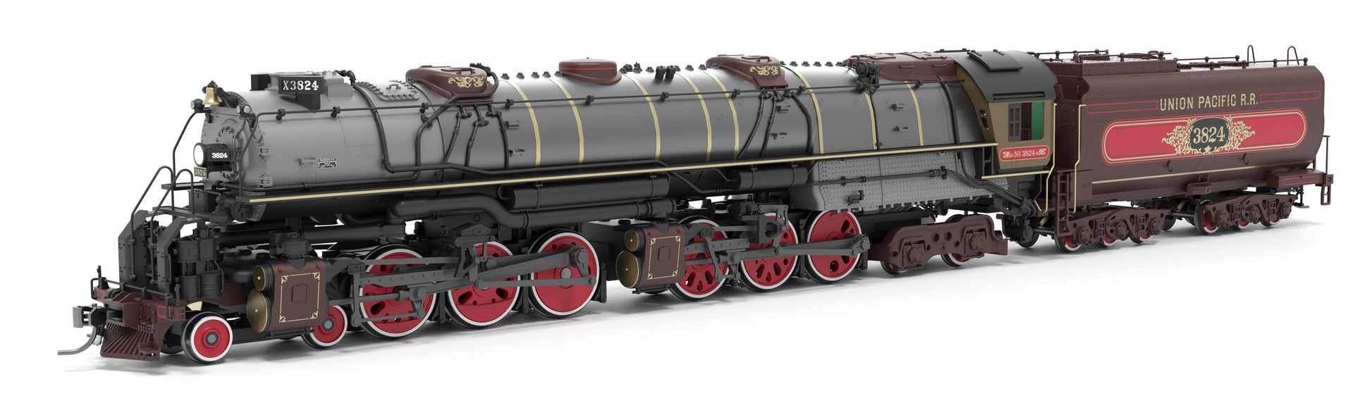 Broadway Limited 9920 HO UP Early Challenger CSA-2 Steam Loco DCC-Ready #3824