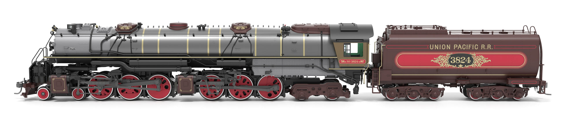 Broadway Limited 9920 HO UP Early Challenger CSA-2 Steam Loco DCC-Ready #3824