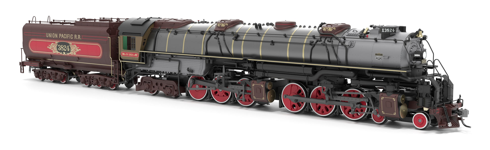 Broadway Limited 9920 HO UP Early Challenger CSA-2 Steam Loco DCC-Ready #3824