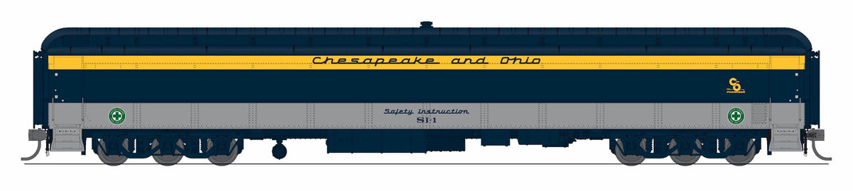 Broadway Limited 9930 HO C&O Railroad Instruction Car SI-4