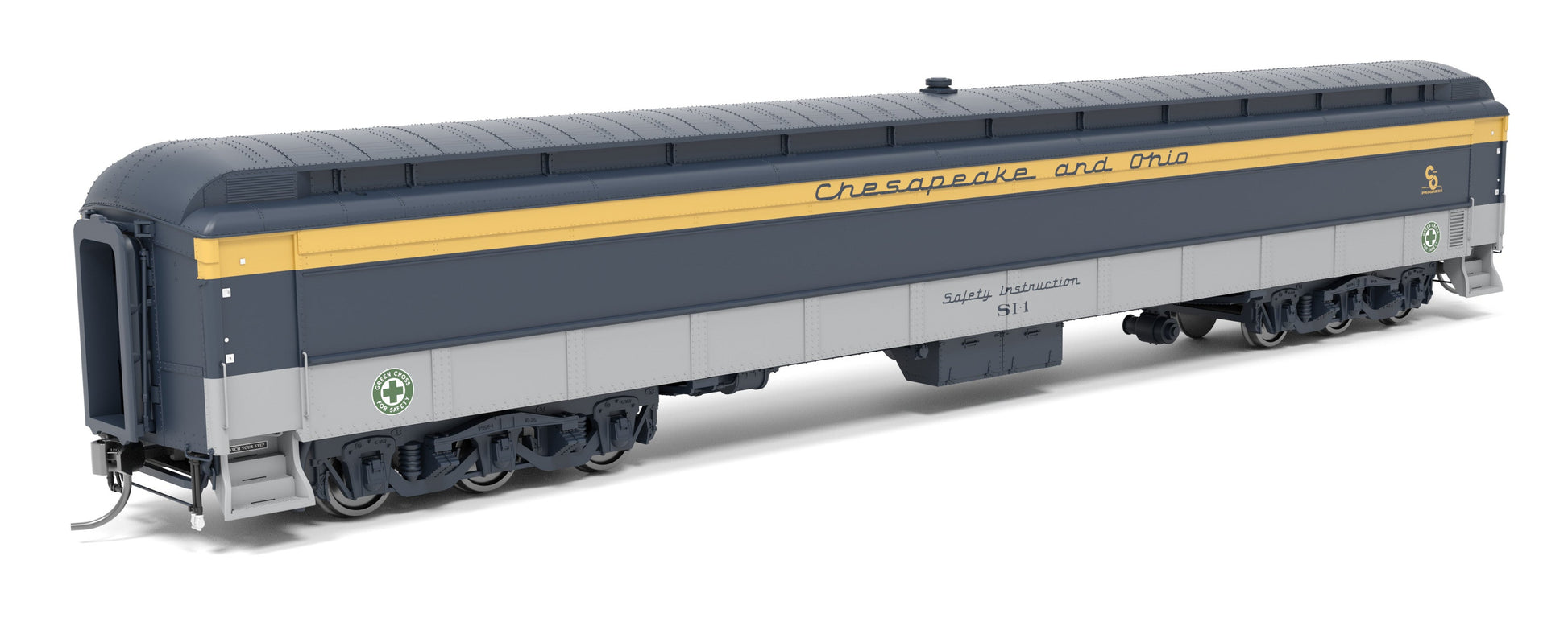 Broadway Limited 9930 HO C&O Railroad Instruction Car SI-4