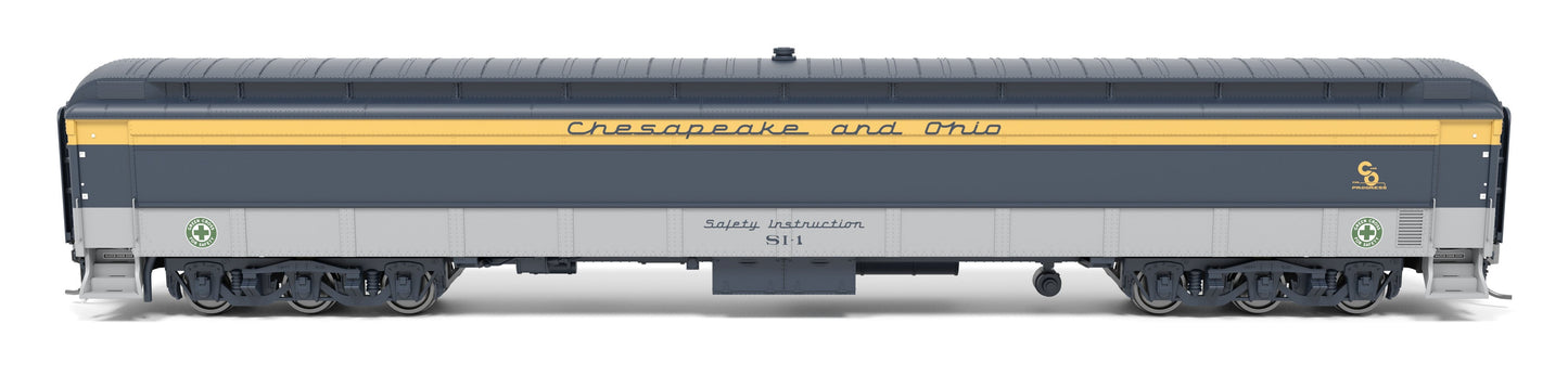 Broadway Limited 9930 HO C&O Railroad Instruction Car SI-4