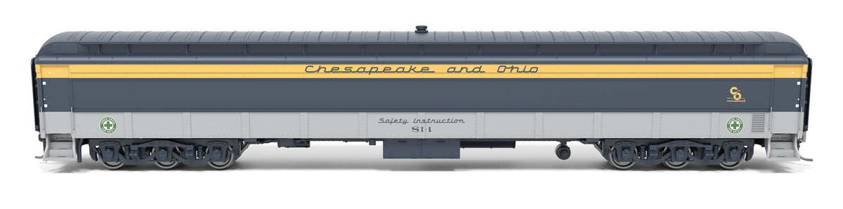 Broadway Limited 9930 HO C&O Railroad Instruction Car SI-4