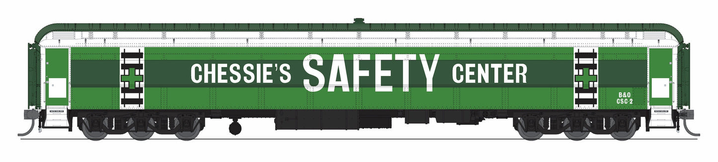Broadway Limited 9931 HO Chessie's Center Railroad Instruction Car CSC-1