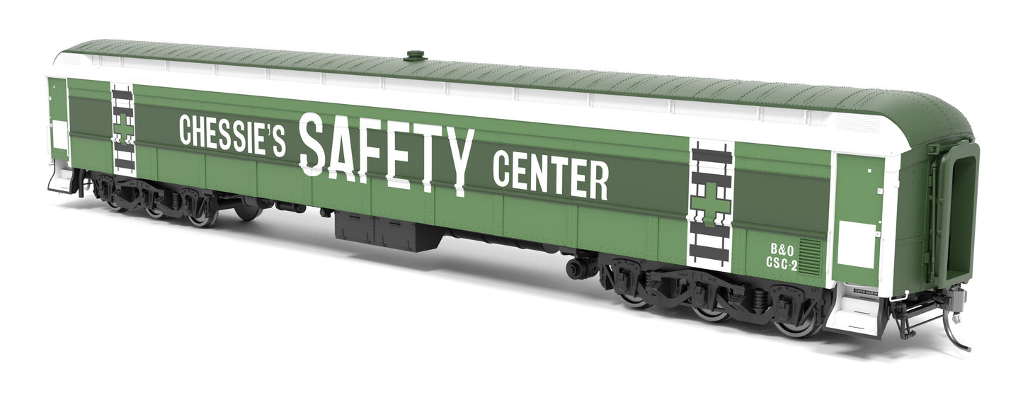 Broadway Limited 9931 HO Chessie's Center Railroad Instruction Car CSC-1