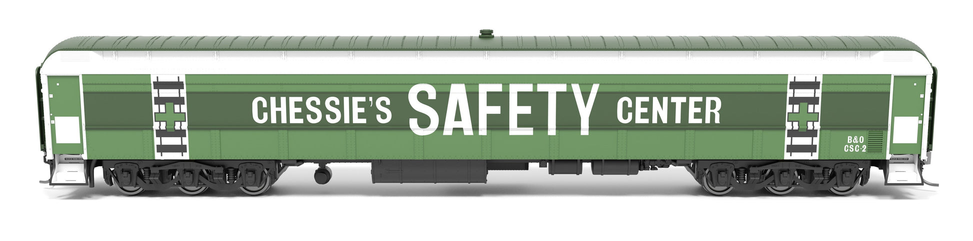 Broadway Limited 9931 HO Chessie's Center Railroad Instruction Car CSC-1