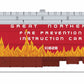 Broadway Limited 9933 HO GN Fire Prevention Railroad Instruction Car X1828