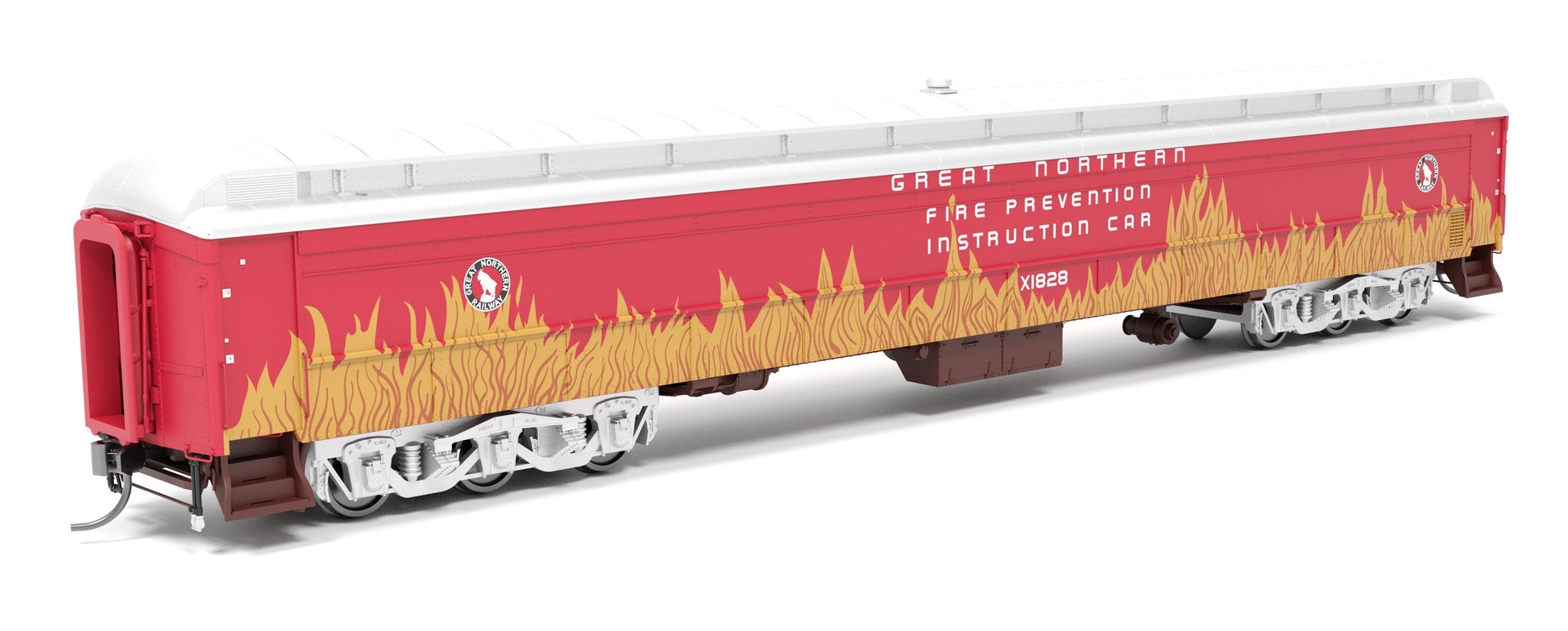 Broadway Limited 9933 HO GN Fire Prevention Railroad Instruction Car X1828