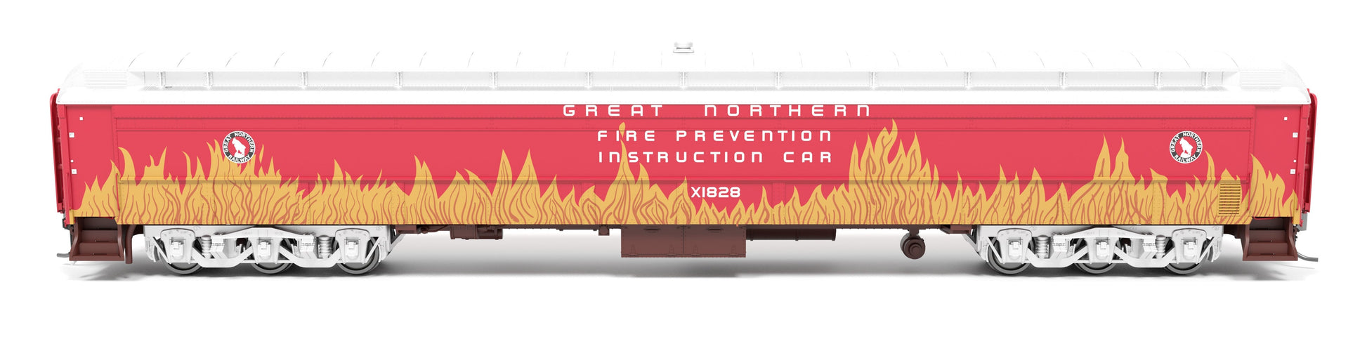 Broadway Limited 9933 HO GN Fire Prevention Railroad Instruction Car X1828