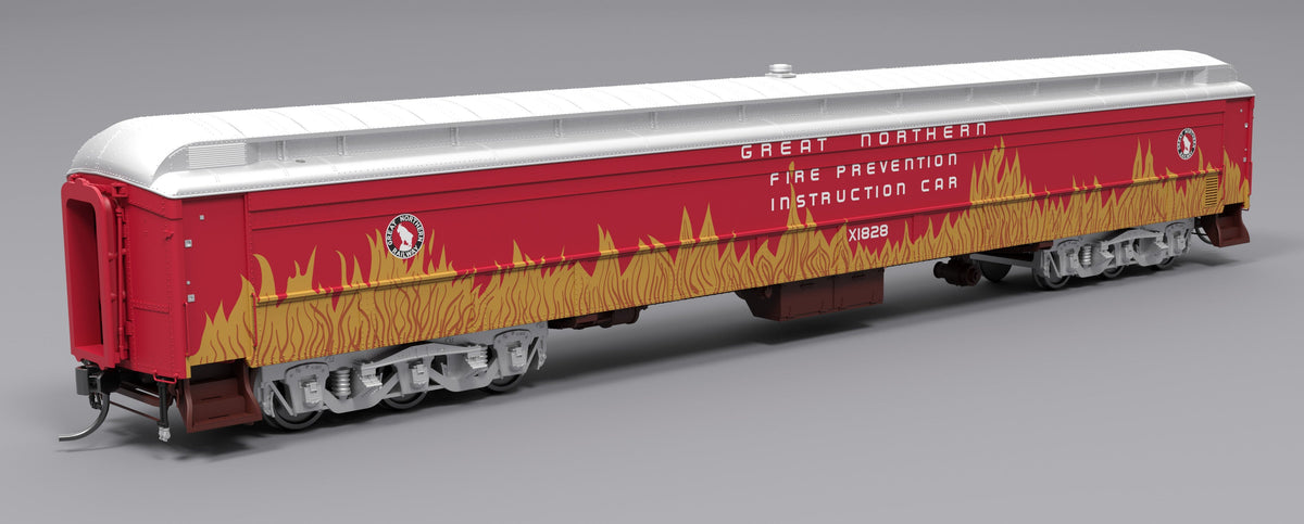 Broadway Limited 9933 HO GN Fire Prevention Railroad Instruction Car X1828