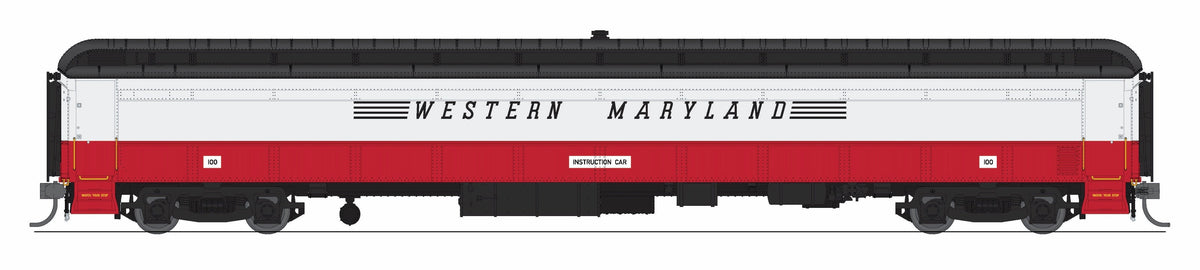 Broadway Limited 9936 HO Western Maryland Railroad Instruction Car #100