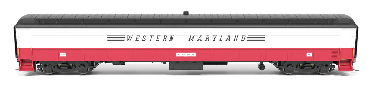 Broadway Limited 9936 HO Western Maryland Railroad Instruction Car #100