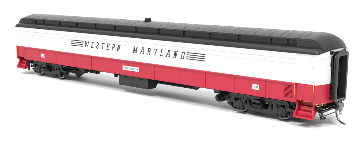Broadway Limited 9936 HO Western Maryland Railroad Instruction Car #100