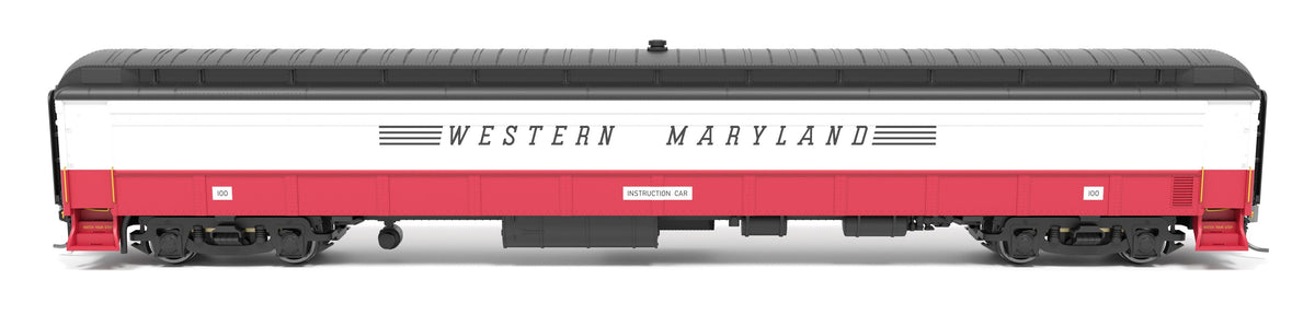Broadway Limited 9936 HO Western Maryland Railroad Instruction Car #100