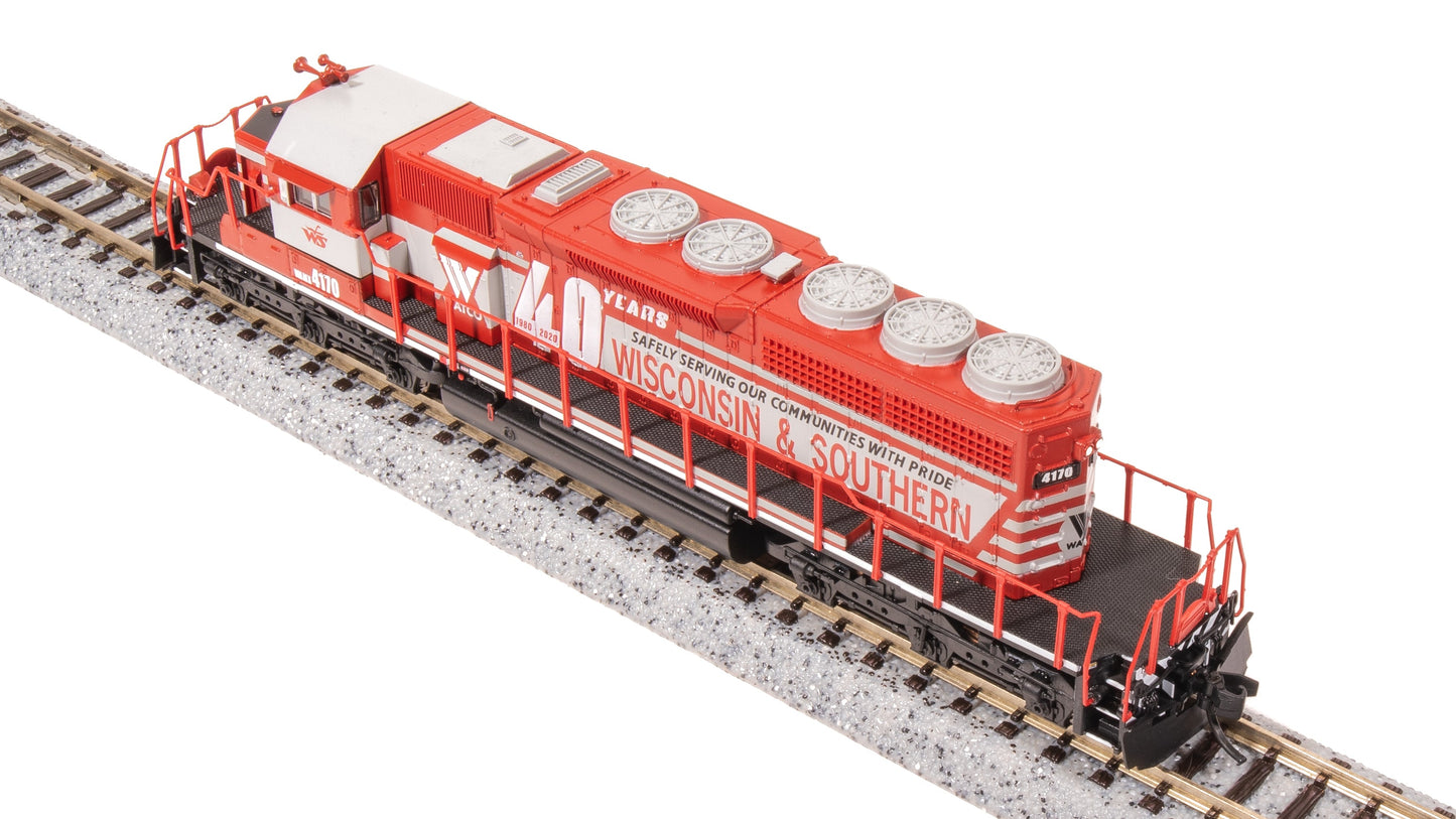 Broadway Limited 9960 N WSOR Engine EMD SD40-2 Diesel Locomotive #4170
