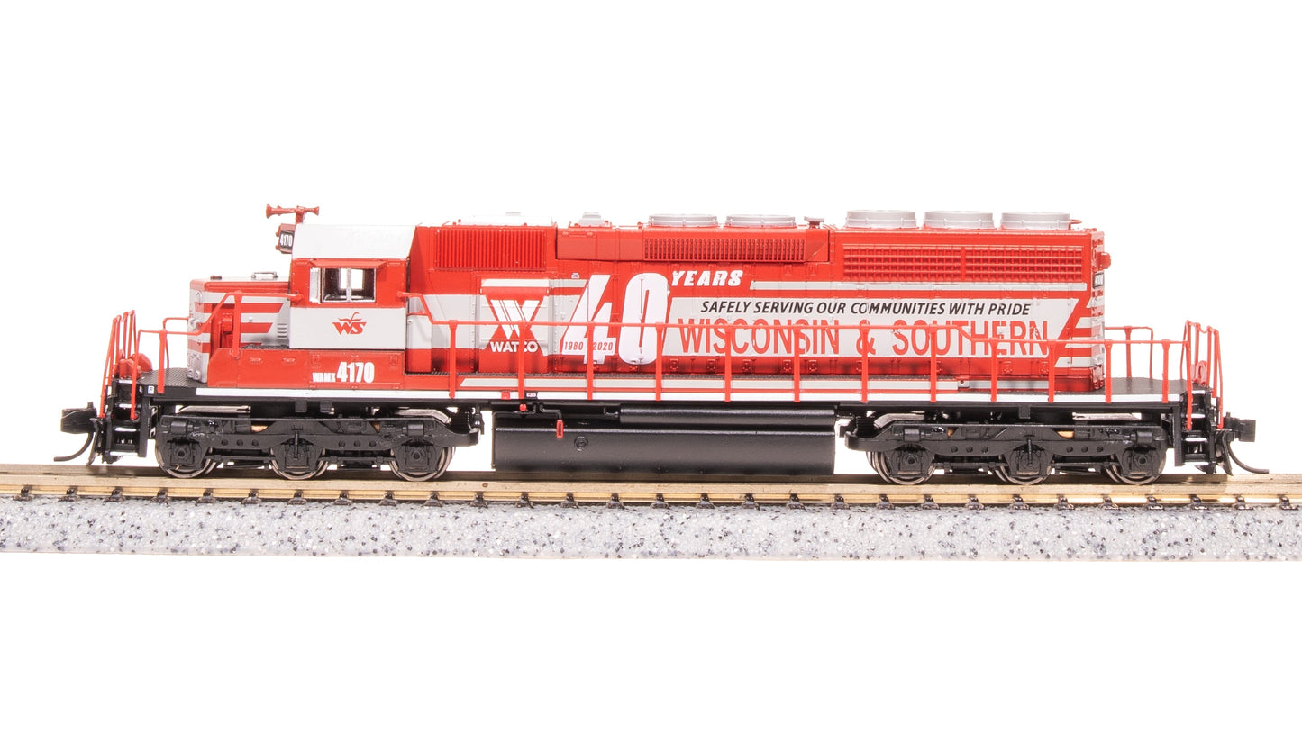 Broadway Limited 9960 N WSOR Engine EMD SD40-2 Diesel Locomotive #4170