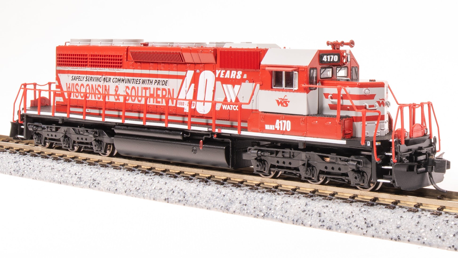 Broadway Limited 9960 N WSOR Engine EMD SD40-2 Diesel Locomotive #4170