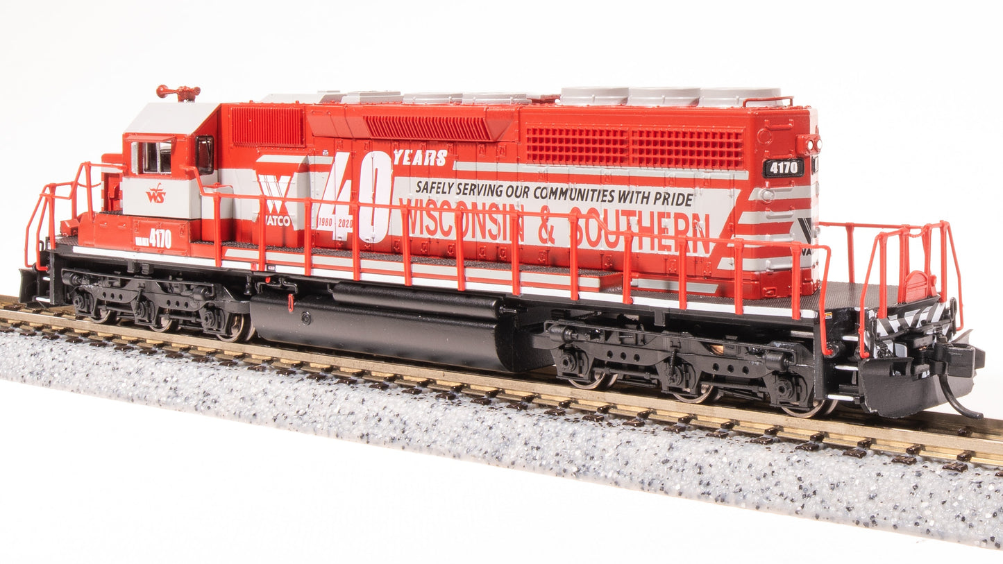 Broadway Limited 9960 N WSOR Engine EMD SD40-2 Diesel Locomotive #4170