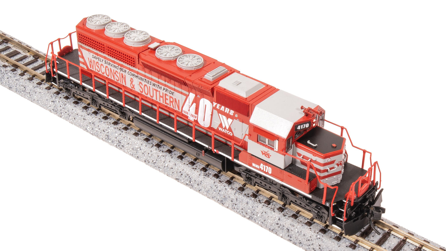 Broadway Limited 9960 N WSOR Engine EMD SD40-2 Diesel Locomotive #4170
