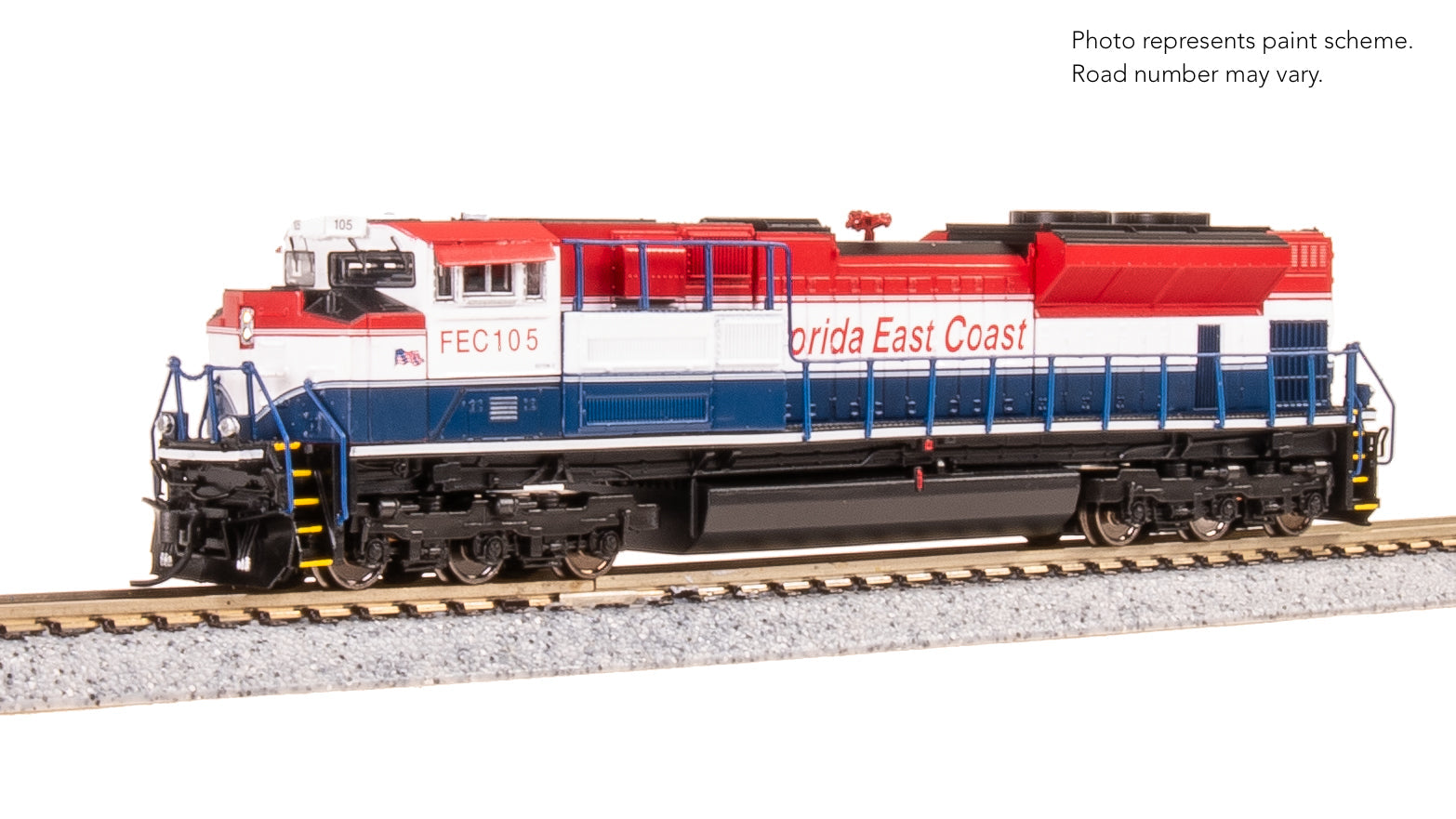 Broadway Limited 9968 N FEC EMD SD70ACe Diesel Locomotive Sound/DC/DCC #105