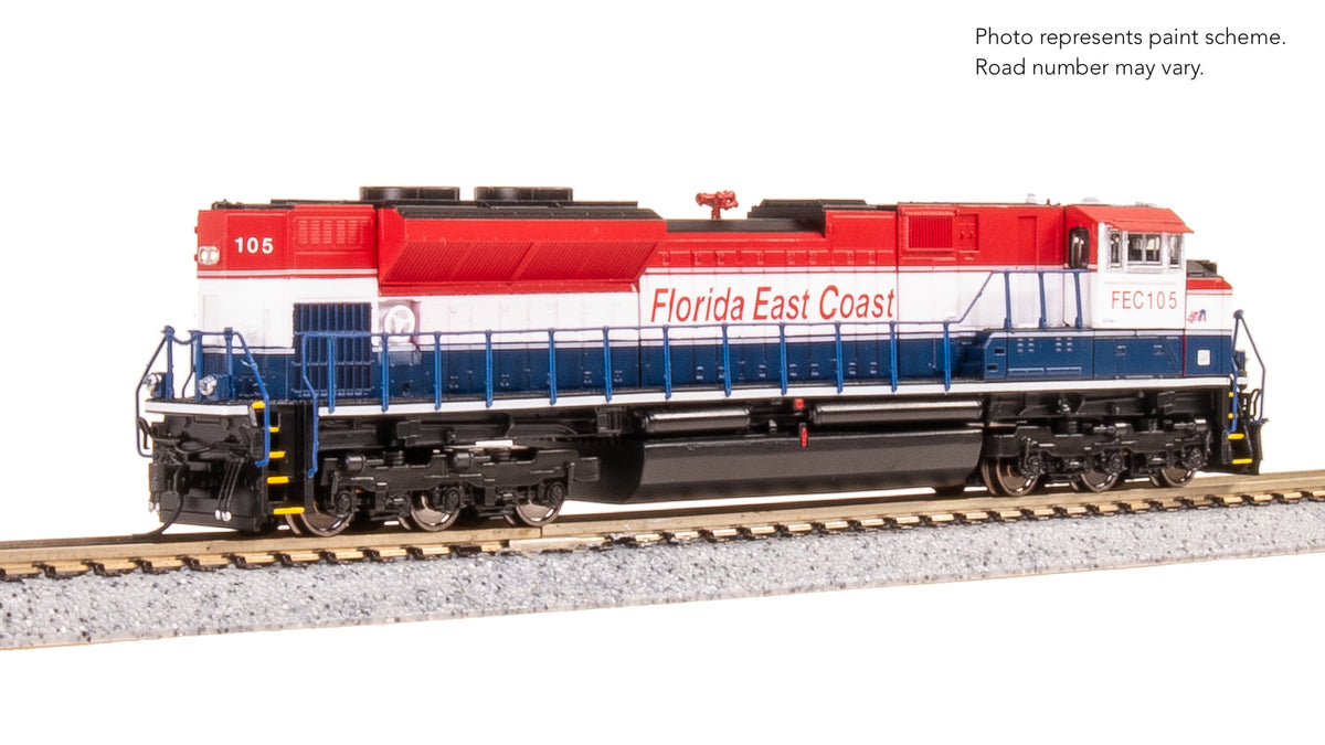 Broadway Limited 9969 N FEC EMD SD70ACe Diesel Locomotive Sound/DC/DCC #107