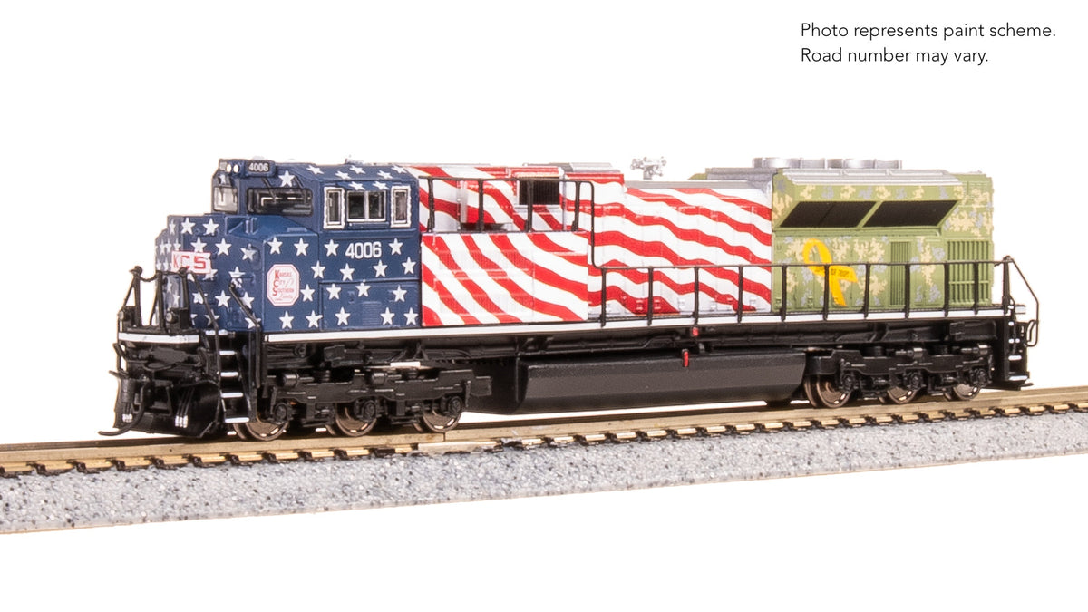 Broadway Limited 9972 N KCS EMD SD70ACe Diesel Locomotive Sound/DC/DCC #4006