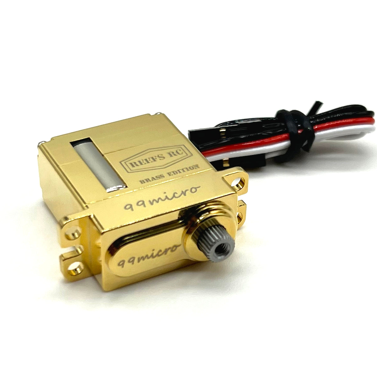 Reef's RC REEFS162 99MICRO Brass Edition Servo
