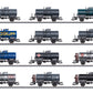 Marklin 00719 HO Two-Axle Tank Car Display with Two Wheelsets