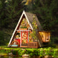 Robotime DG181 Rolife A-Frame Cabin DIY Miniature House