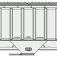 Accurail 81381 HO Union Pacific Shield Logo Pullman Standard Covered Hopper Kit
