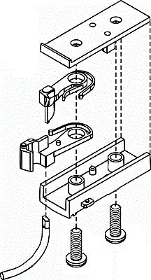 Accurail 1020 HO Accumate Knuckle Coupler with Draft Gear Box (Pack of 4)