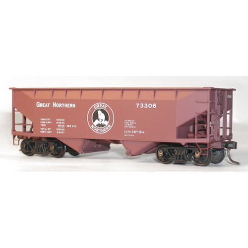Accurail 8009 HO KIT Offset-side Twin Hopper, GN (3)