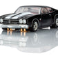 AFX 22118 HO Mega G+ Black 1970 Chevrolet Chevelle LS6 SS 454 Slot Car