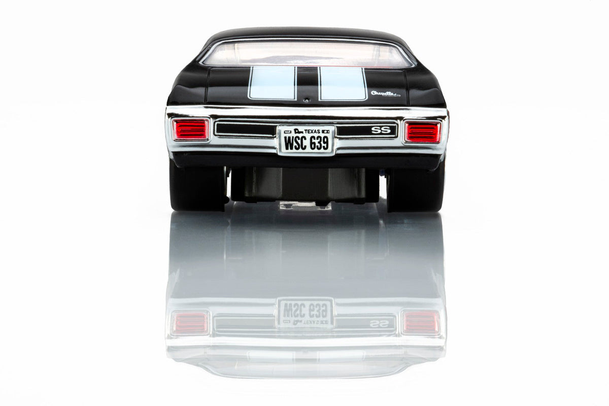 AFX 22118 HO Mega G+ Black 1970 Chevrolet Chevelle LS6 SS 454 Slot Car