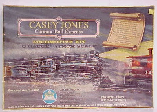 AHM 7201 O - 1/4" By Rivarossi Casey Jones Cannon Ball Express Locomotive Kit