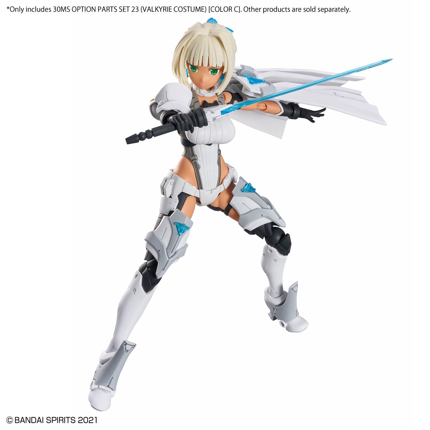 Bandai 2762129 30MS Option Parts Set 23 (Valkyrie Costume) [Color C] Model Kit