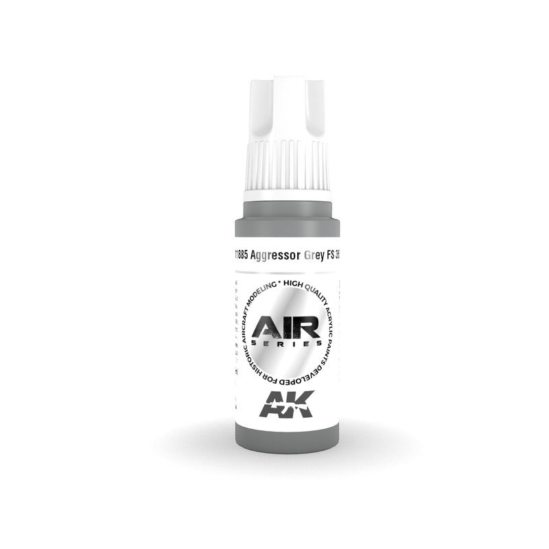 AK Interactive AK11885 Aggressor Grey FS 36251 3G Acrylic Paint - 17 ml. Bottle