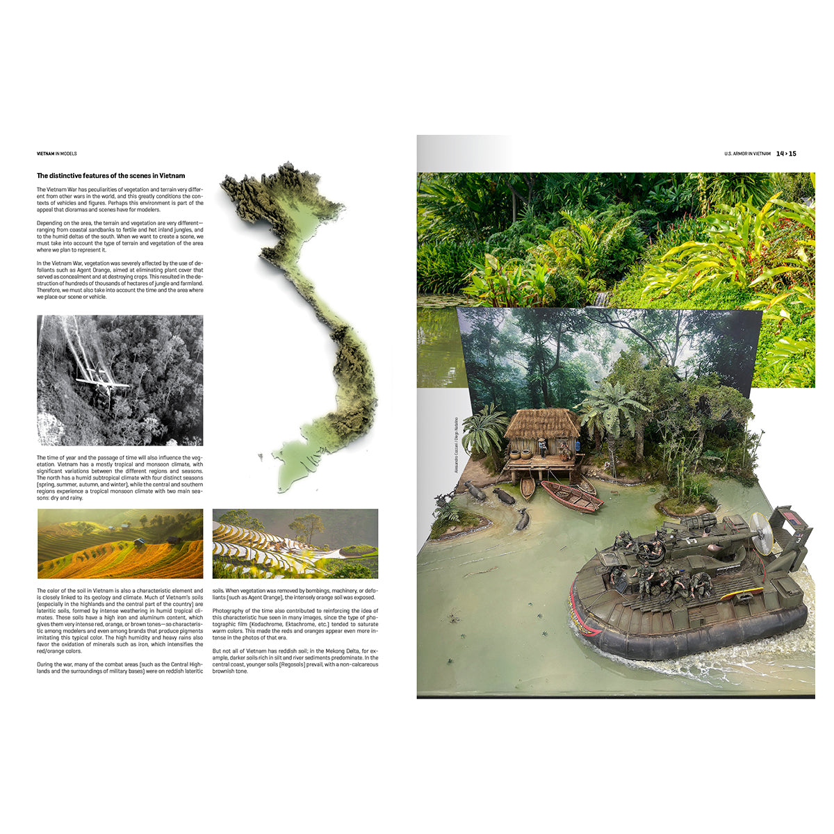 AK Interactive AK130029 English U.S. Armor in Vietnam Soft Cover Book