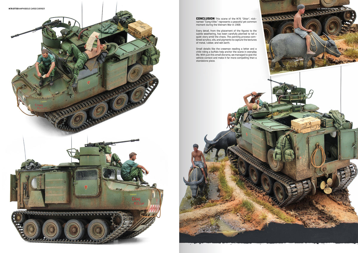 AK Interactive AK130029 English U.S. Armor in Vietnam Soft Cover Book