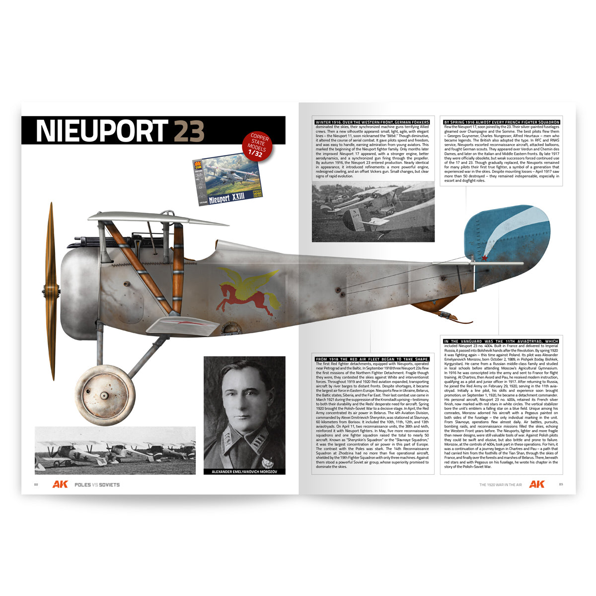 AK Interactive AK130031 Poles vs Soviets The 1920 War in the Air Soft Cover Book