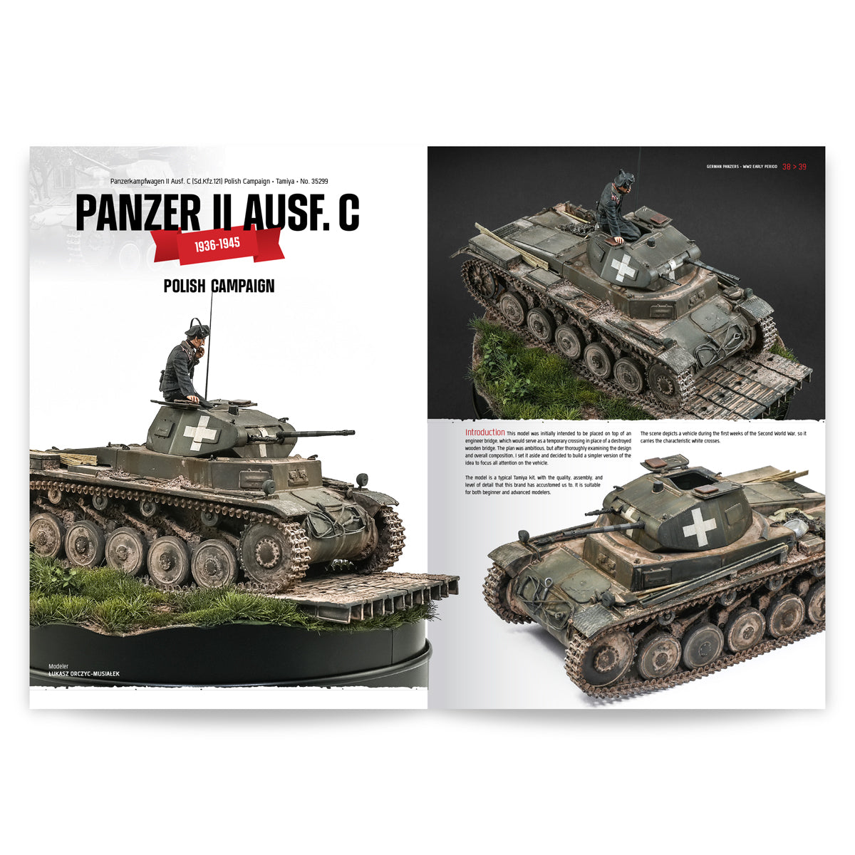 AK Interactive AK130033 German Panzers WW2 Early Period 1939-1942 SoftCover Book