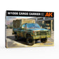 AK Interactive AK35031 1:35 M1008 Troop Carrier with Tarp Plastic Model Kit