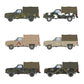 AK Interactive AK35031 1:35 M1008 Troop Carrier with Tarp Plastic Model Kit