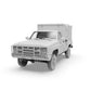 AK Interactive AK35031 1:35 M1008 Troop Carrier with Tarp Plastic Model Kit