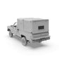 AK Interactive AK35031 1:35 M1008 Troop Carrier with Tarp Plastic Model Kit