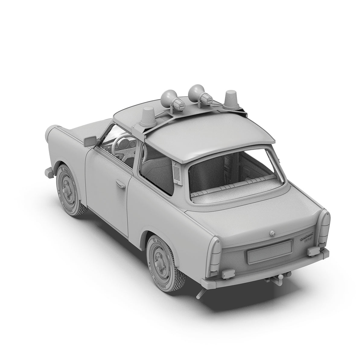 AK Interactive AK35032 1:35 Trabi 601 S Plastic Model Kit