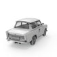 AK Interactive AK35034 1:35 Trabi 601 S Rallye Plastic Model Kit